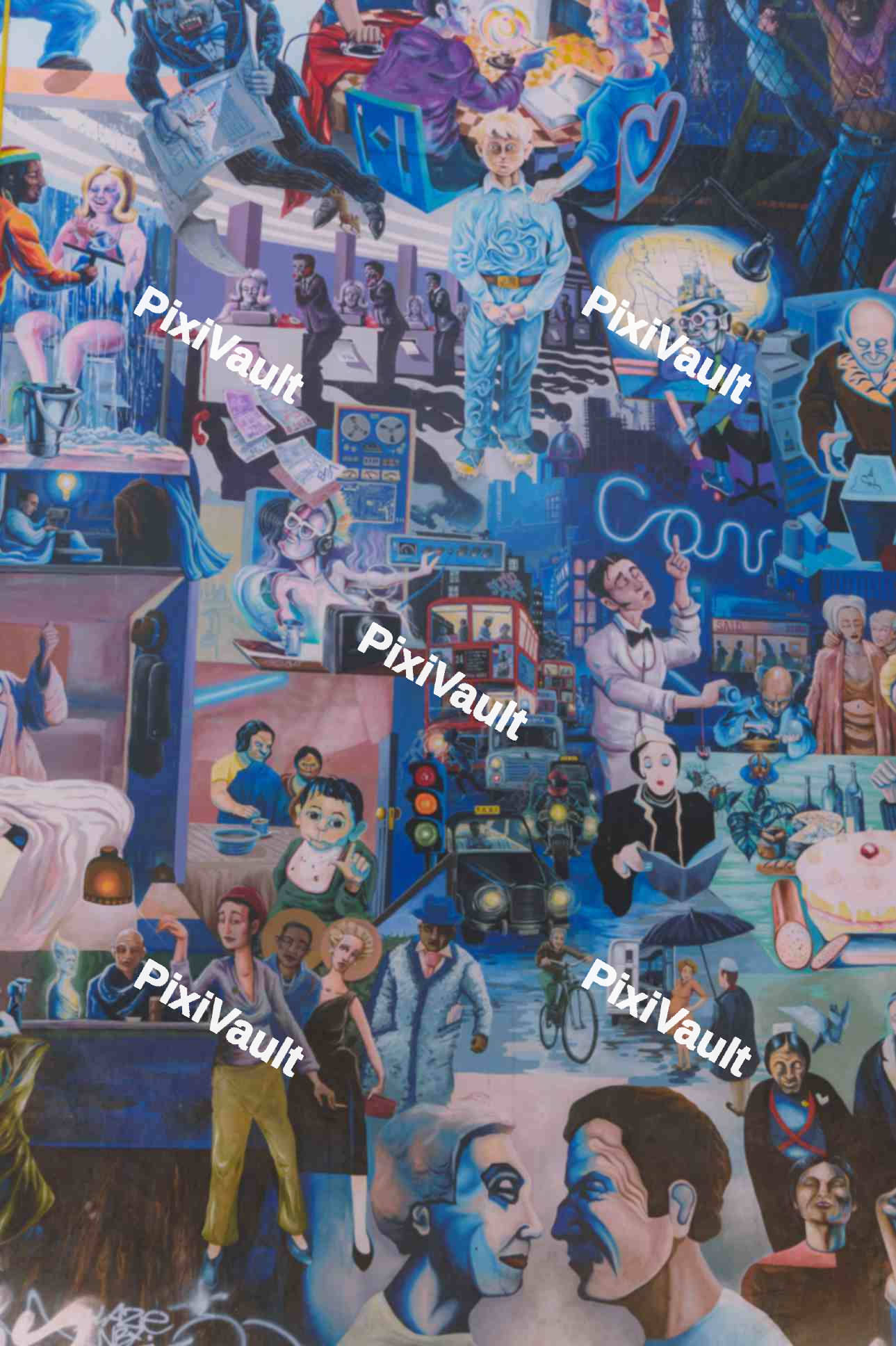 Fitzrovia Mural